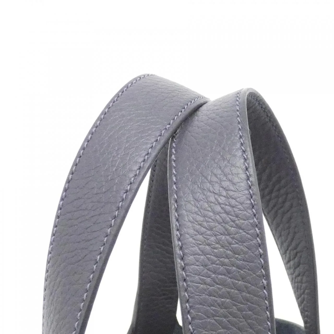 HERMES Picotin 060991CC Handbag Clemence Clemence Leather Unused - Thumbnail 4