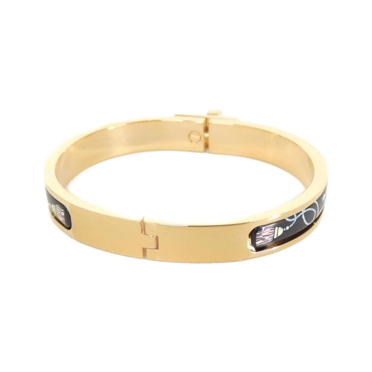 HERMES Kelly 205321FO accessories 黑色 中古品A - 縮圖 2