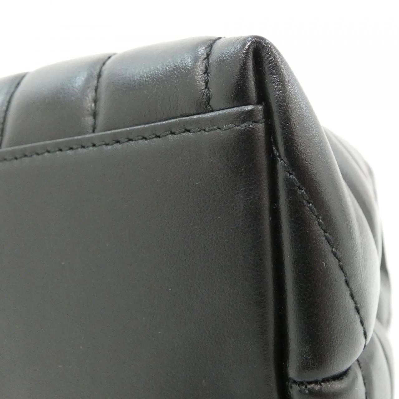 SAINT LAURENT Loulou 574946 DV726 Shoulder 黑色 中古品A - 縮圖 3