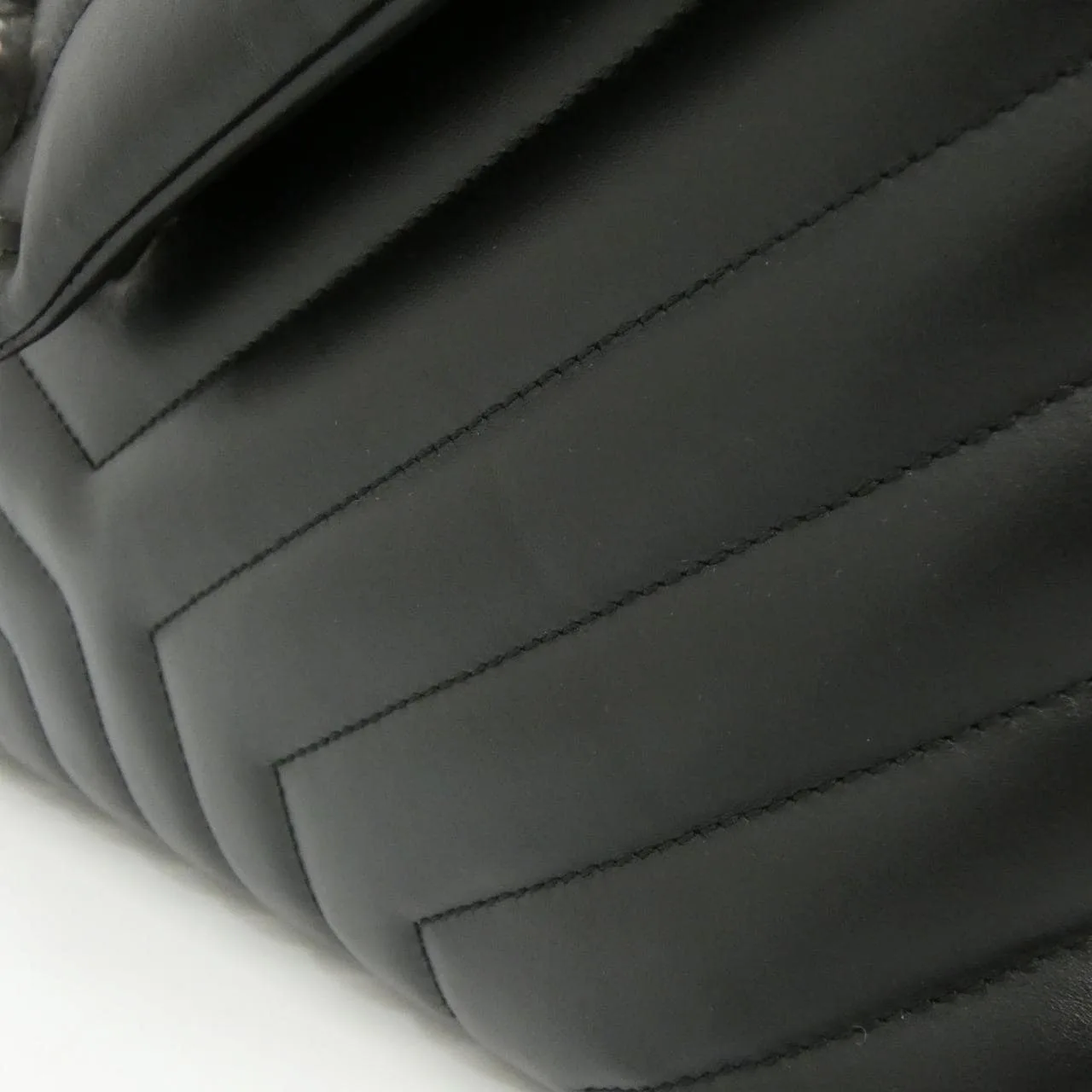 SAINT LAURENT Loulou 574946 DV726 Shoulder 黑色 中古品A - 縮圖 7