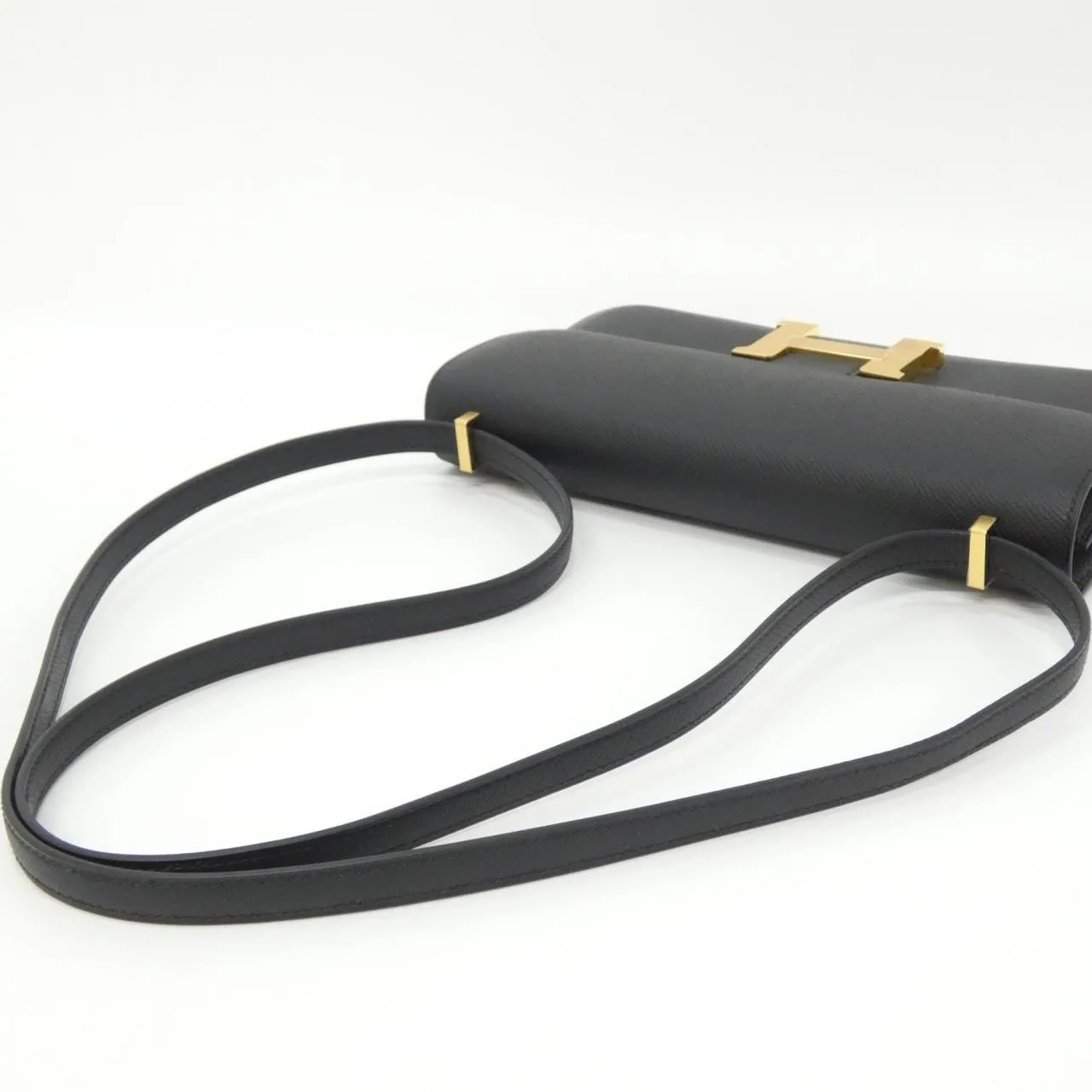 HERMES Constance 085425CC Shoulder Epsom Black Epsom Leather Rank A - Thumbnail 6