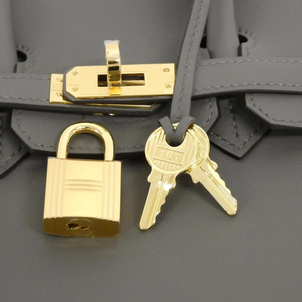 HERMES Birkin 049362CC Handbag Swift Swift Leather Unused - Thumbnail 4