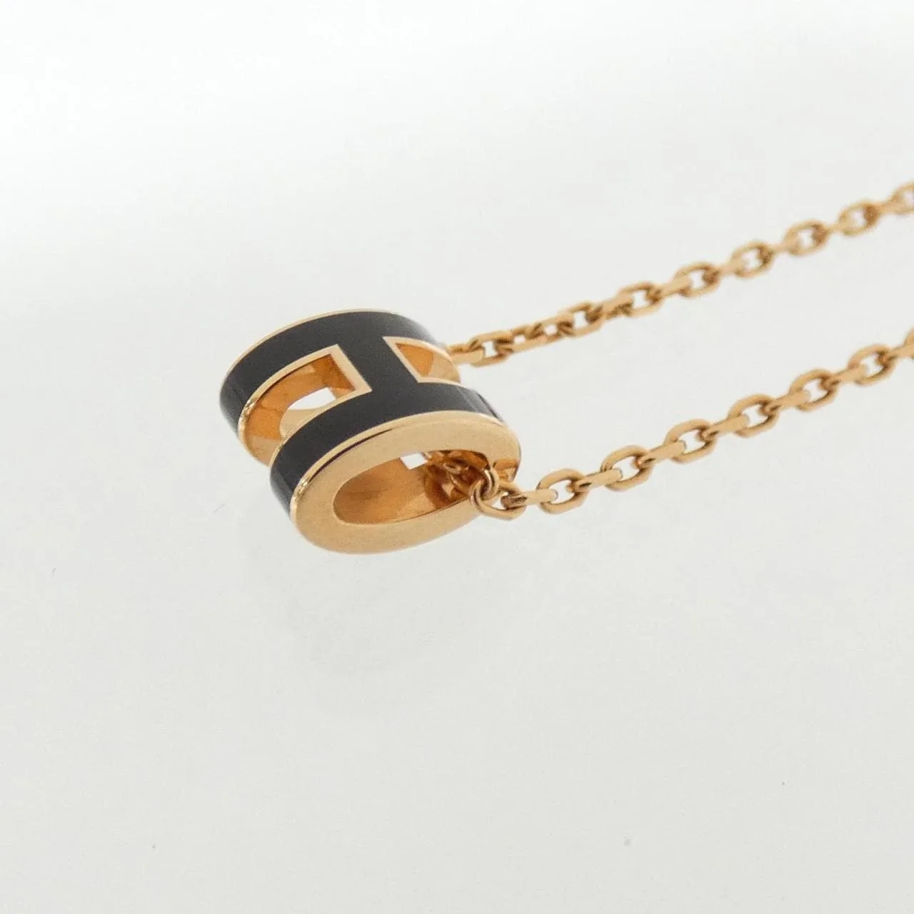 HERMES 147992FO Accessories 黑色 中古品A - 縮圖 3