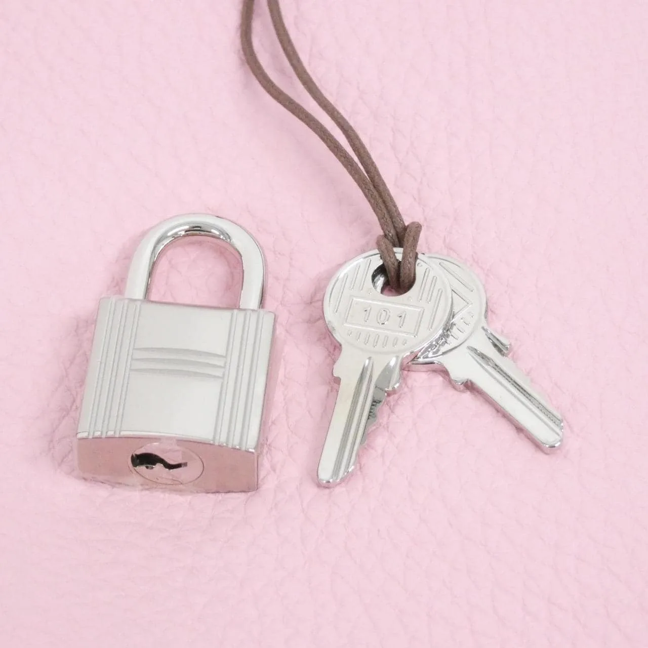 HERMES Picotin 056289CK Handbag Clemence Black Clemence Leather Rank A - Thumbnail 4