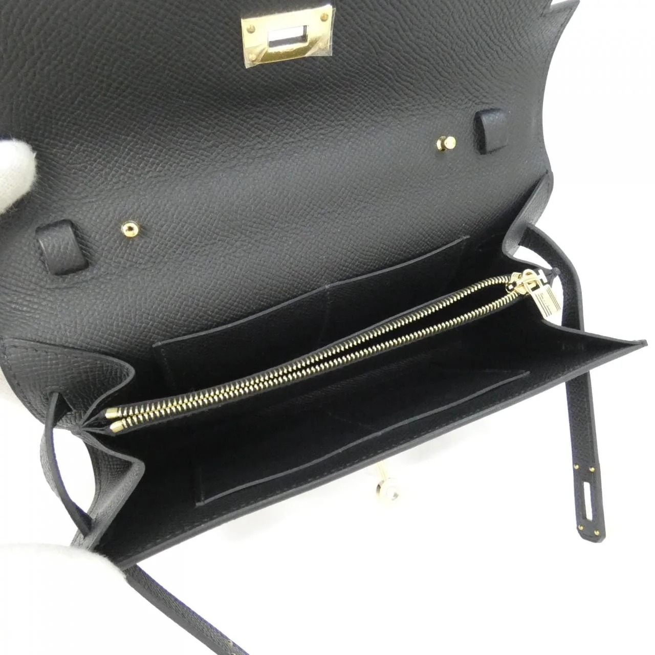 HERMES Kelly 080253CC 銀包 Epsom 5