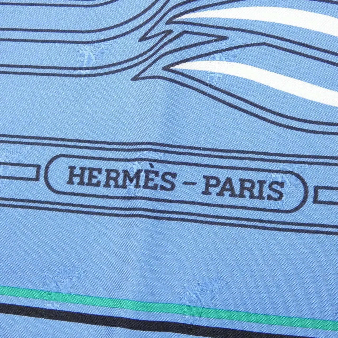 HERMES Scarf Black Rank A - Thumbnail 2