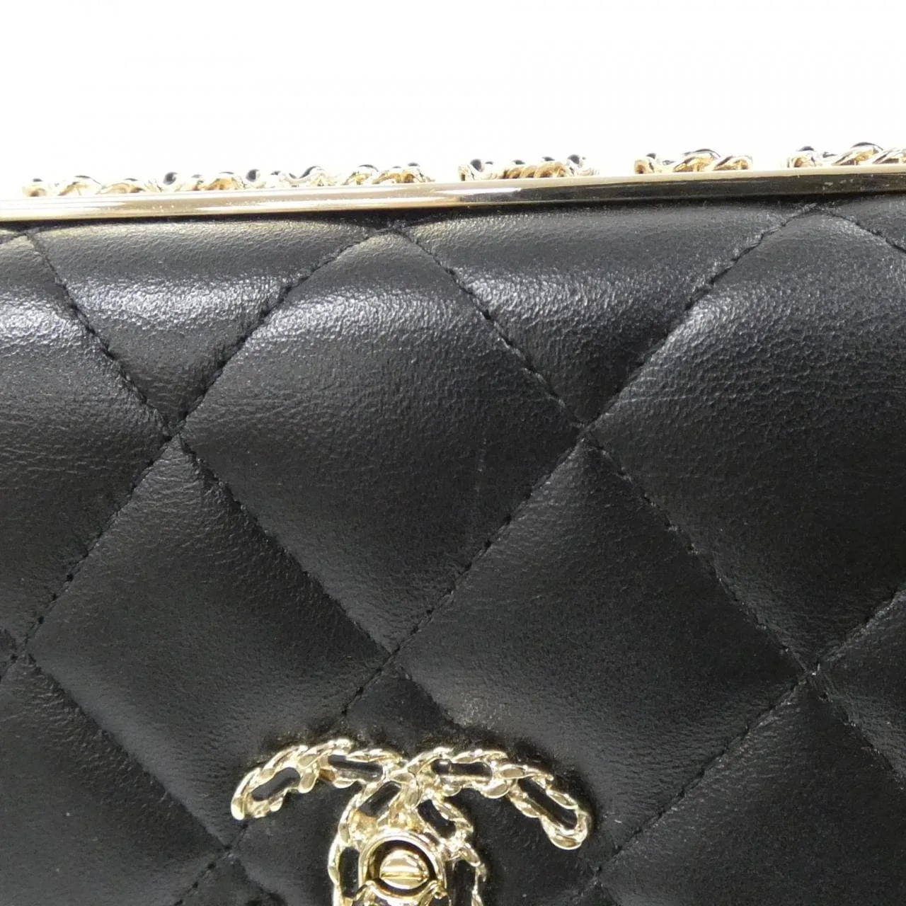 CHANEL Chanel 19 AP3265 Wallet Lambskin Black Lambskin Rank A - Thumbnail 5