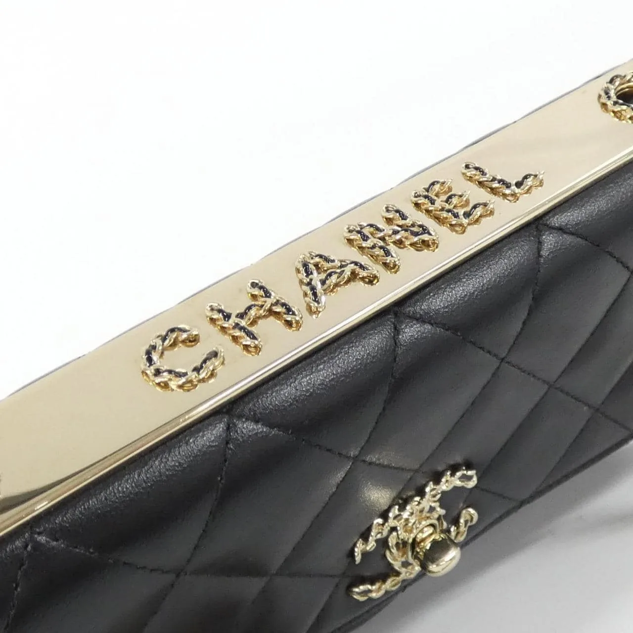 CHANEL Chanel 19 AP3265 Wallet Lambskin Black Lambskin Rank A - Thumbnail 7