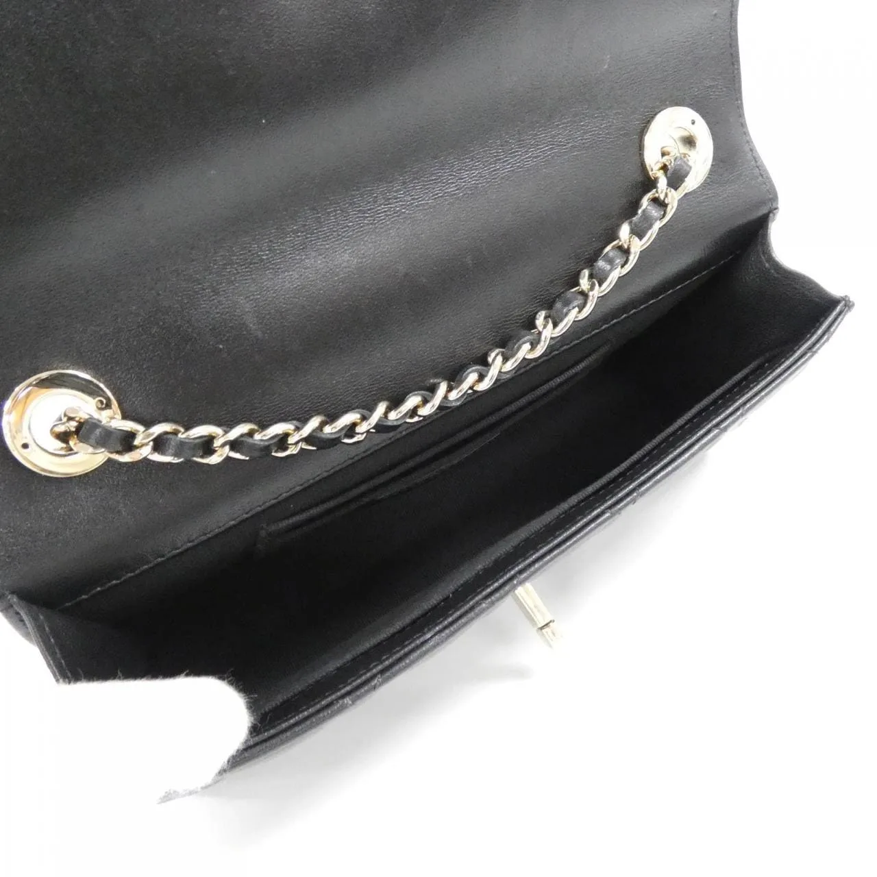 CHANEL Chanel 19 AP3265 Wallet Lambskin Black Lambskin Rank A - Thumbnail 9