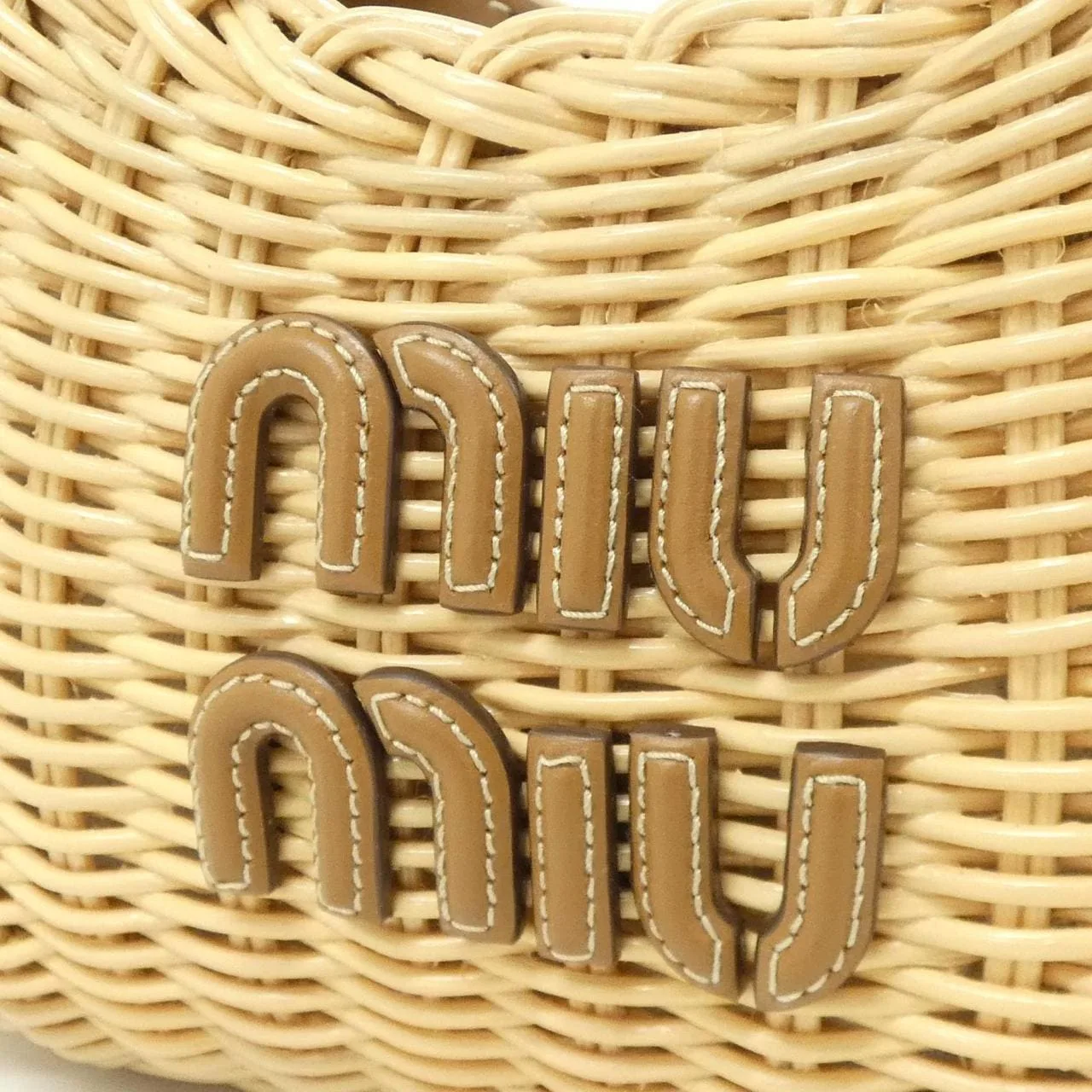 MIU MIU 5BC125 手提包 黑色 中古品A - 縮圖 4