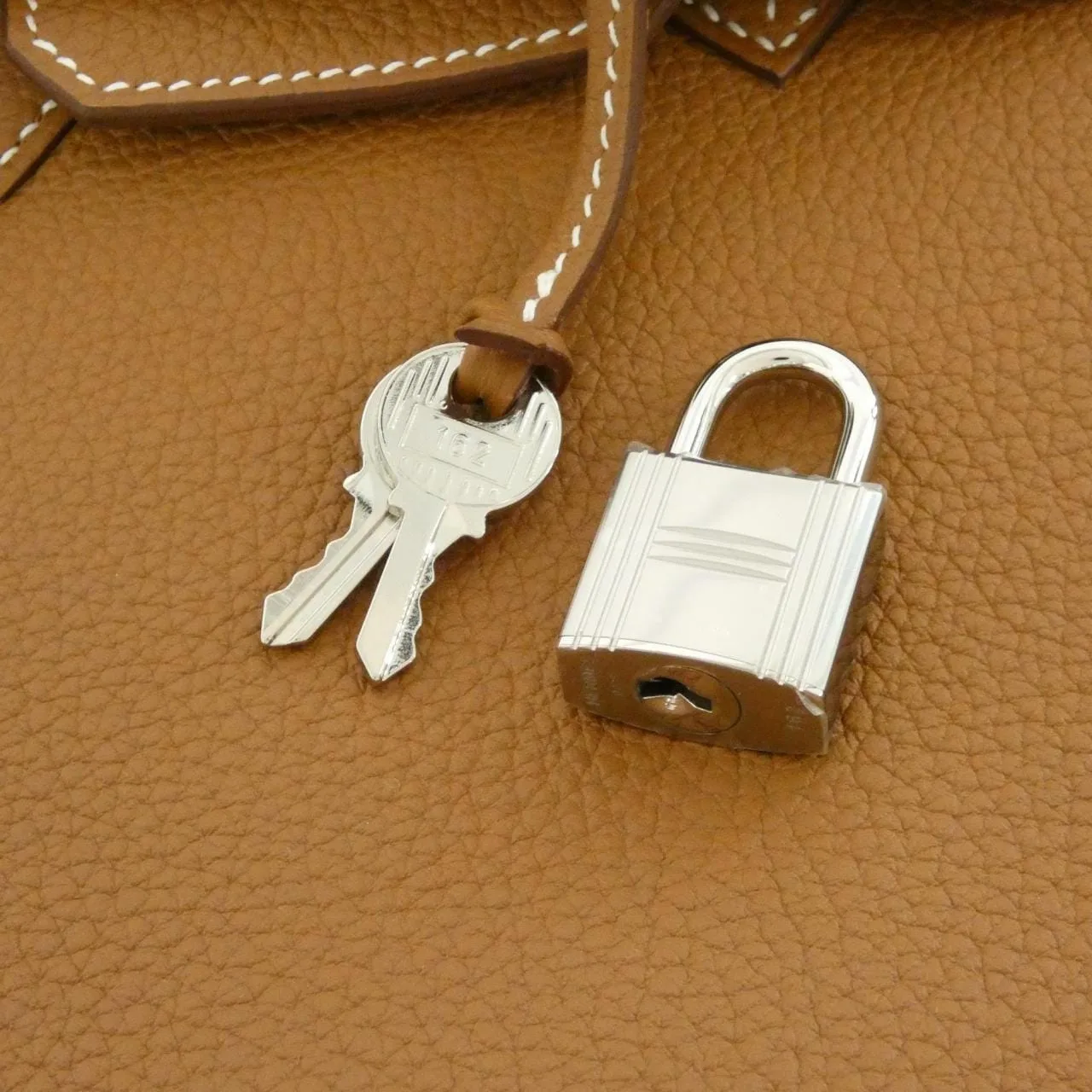 HERMES Birkin 041344CK Handbag Togo 4