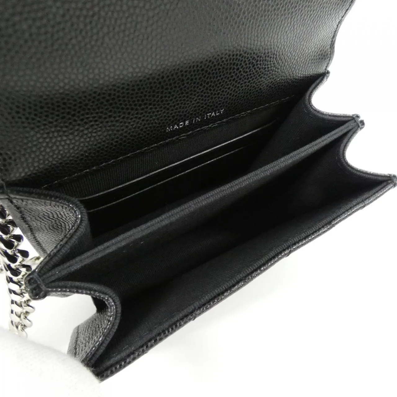 CHANEL Timeless Classic AP2758 Handbag Grained Calfskin 黑色 荔枝紋牛皮 中古品A - 縮圖 7