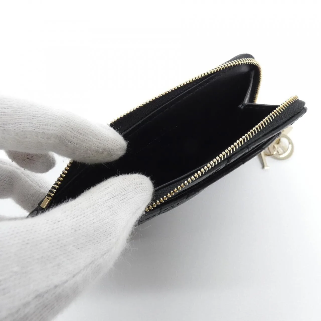 DIOR Lady Dior S0965ONMJ Coin Case Lambskin