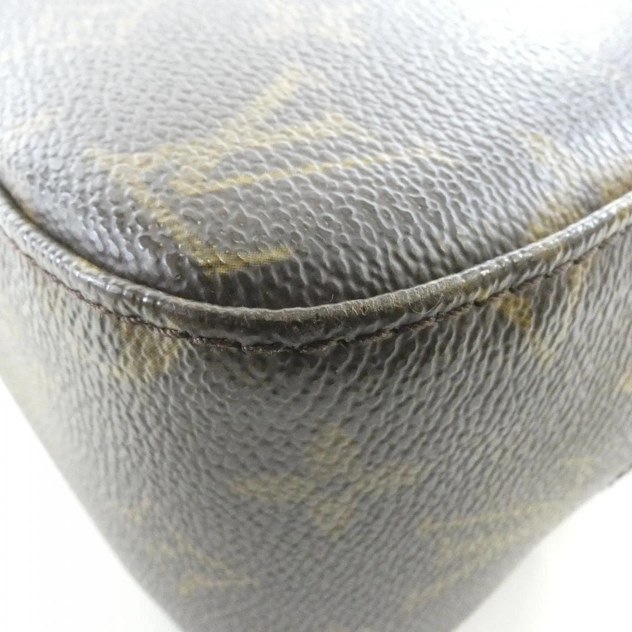 LOUIS VUITTON M47500 Handbag Monogram Black Monogram Rank B - Thumbnail 2