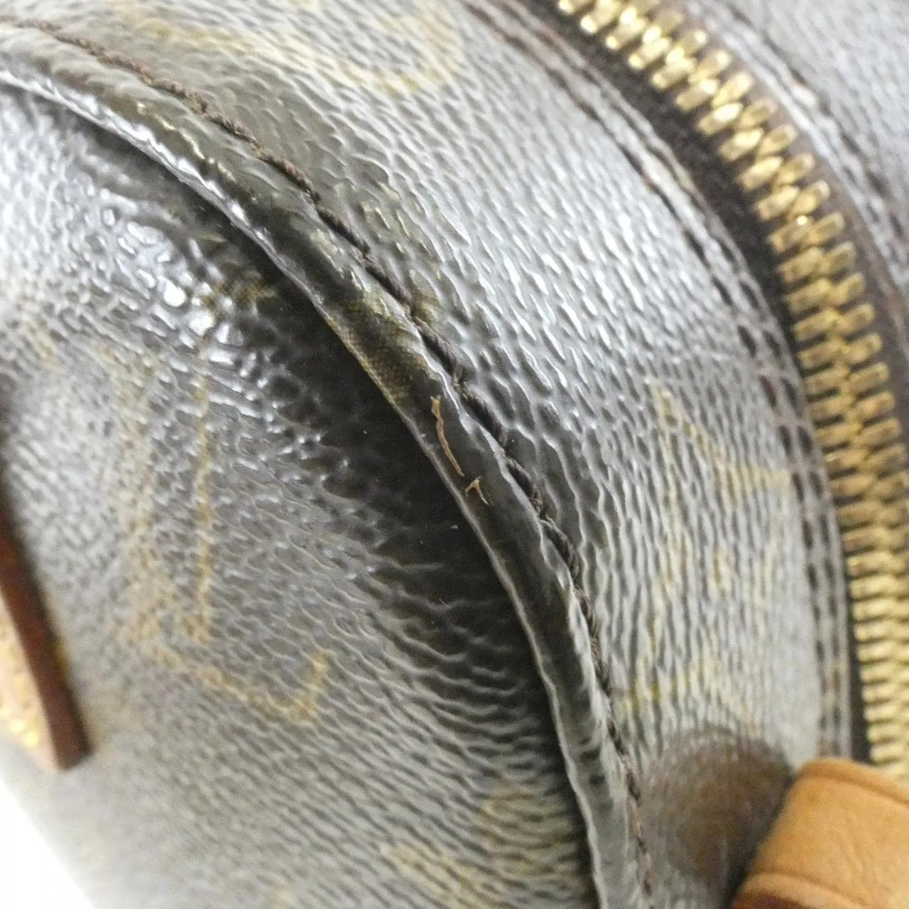 LOUIS VUITTON M47500 Handbag Monogram Black Monogram Rank B - Thumbnail 3