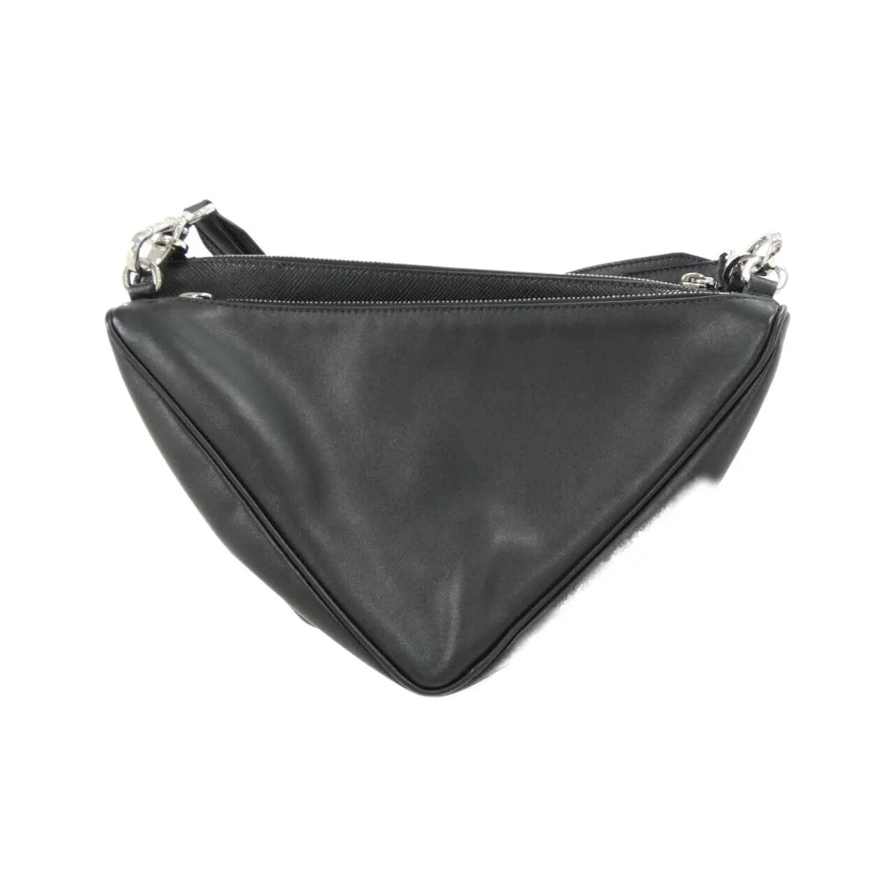 PRADA 2VH157 肩背包 黑色 中古品A - 縮圖 2