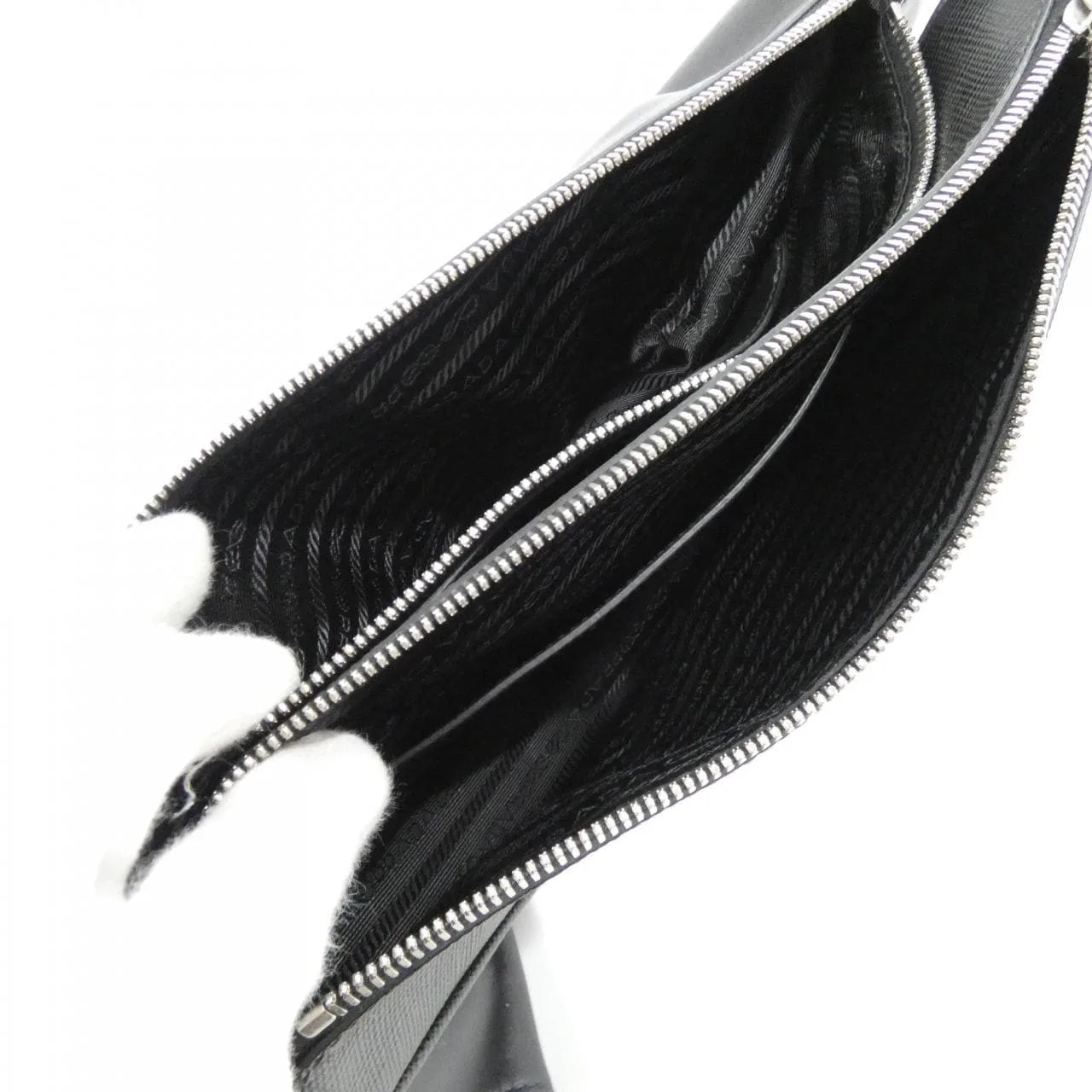 PRADA 2VH157 肩背包 黑色 中古品A - 縮圖 9