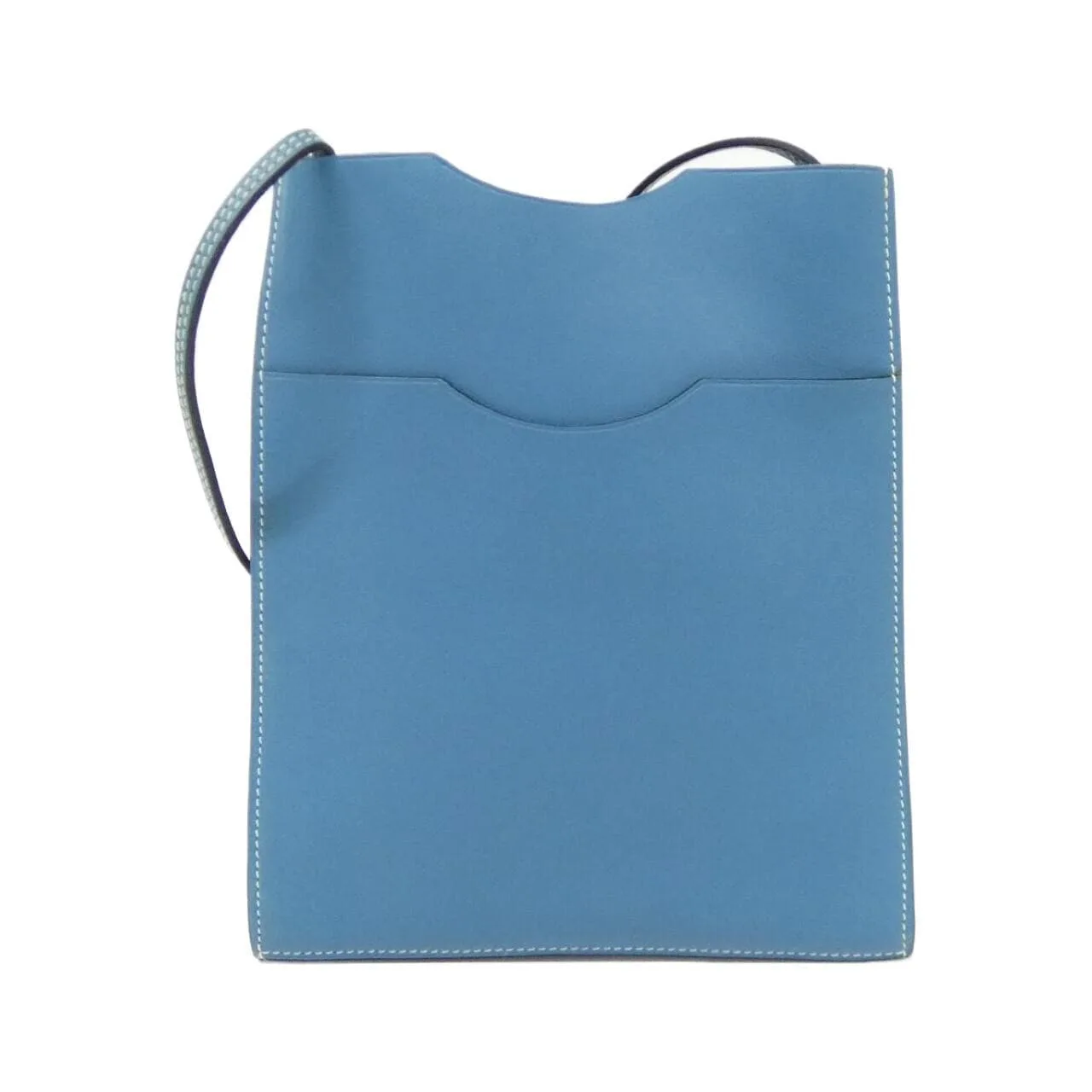 HERMES 050154CA Shoulder Swift Blue