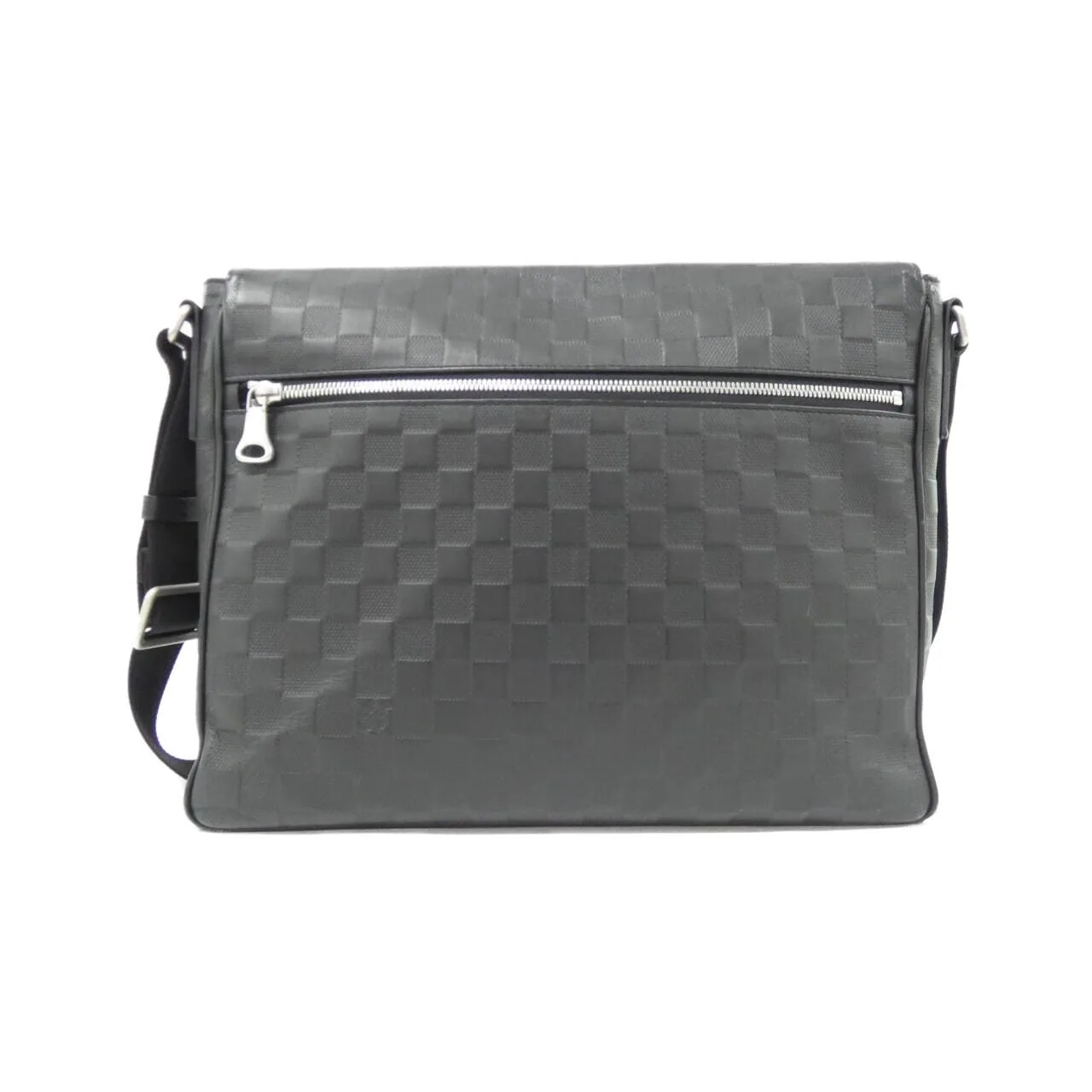 LOUIS VUITTON District N41038 肩背包 Damier 黑色 Damier 中古品A - 縮圖 2