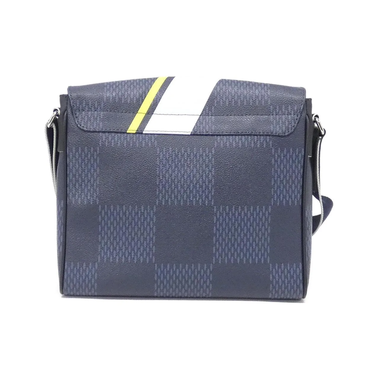 LOUIS VUITTON District N44002 肩背包 Damier 黑色 Damier 中古品A - 縮圖 2