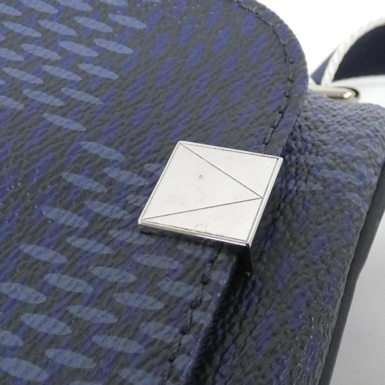 LOUIS VUITTON District N44002 肩背包 Damier 黑色 Damier 中古品A - 縮圖 4