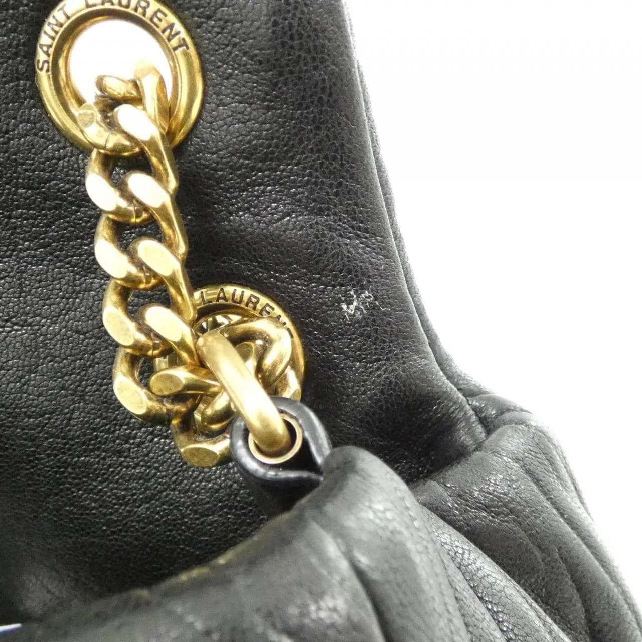 SAINT LAURENT 734153 AACQO Shoulder Lambskin