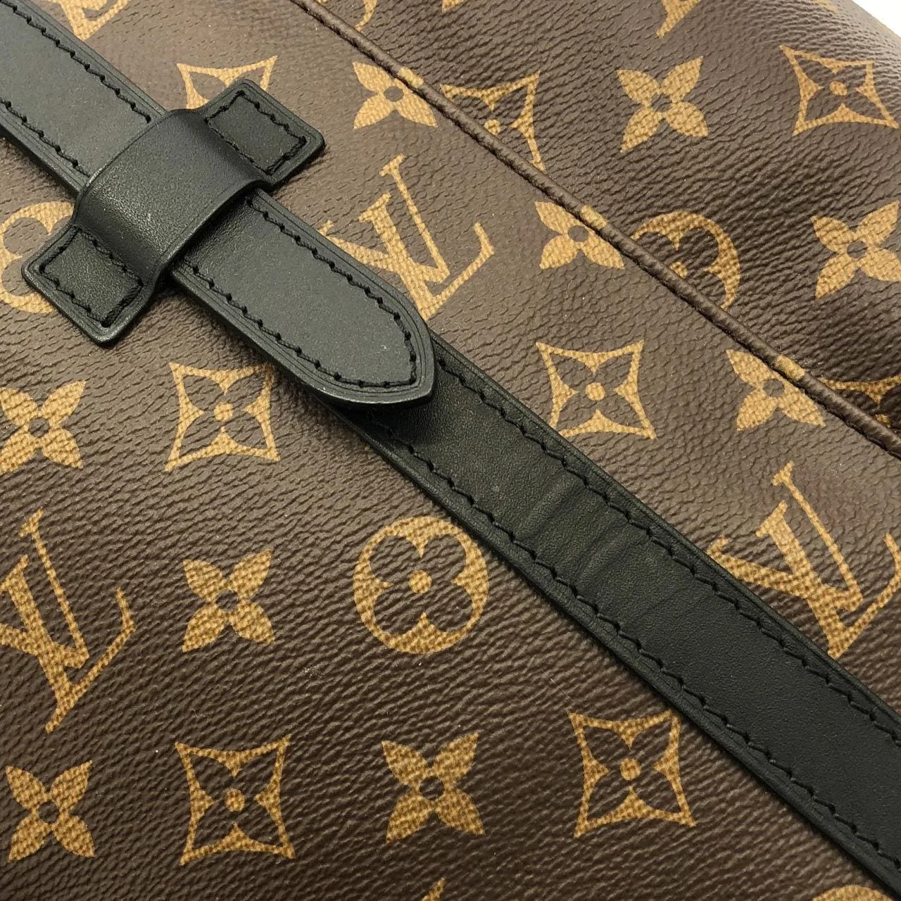 LOUIS VUITTON Christopher M43735 背包 Monogram 黑色 Monogram 中古品A - 縮圖 4