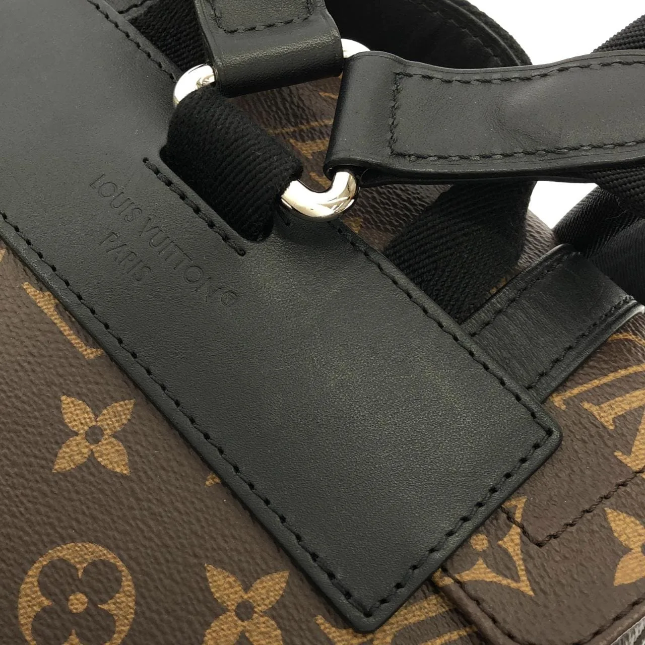 LOUIS VUITTON Christopher M43735 背包 Monogram 黑色 Monogram 中古品A - 縮圖 7