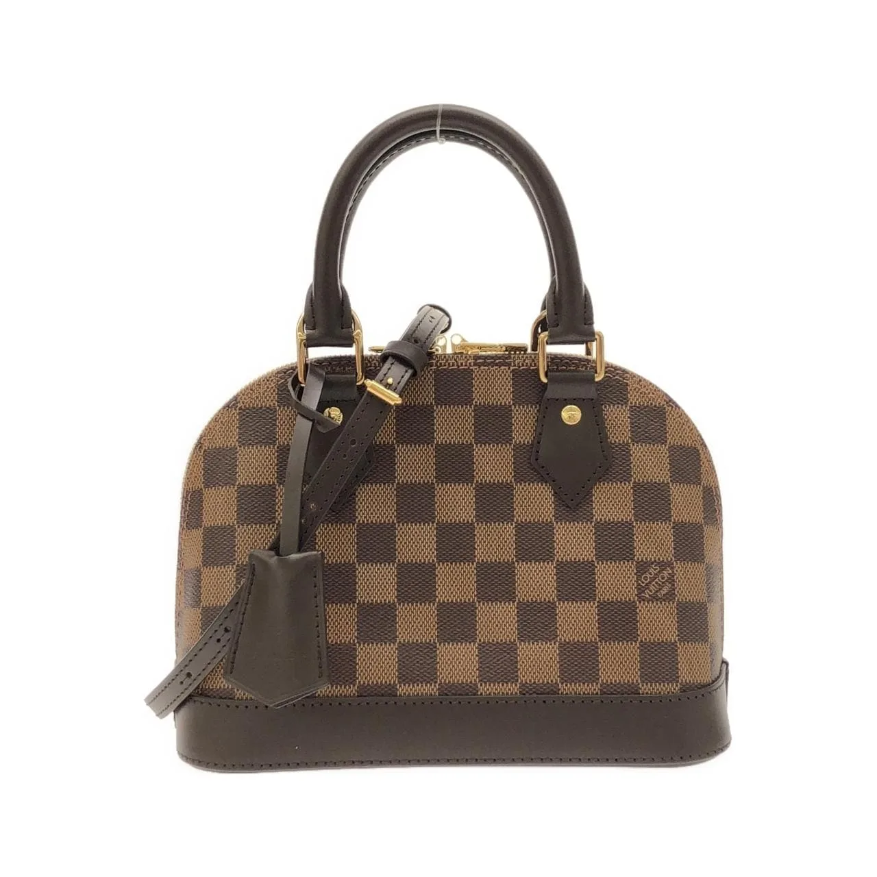 LOUIS VUITTON Alma N40606 Handbag Damier Black