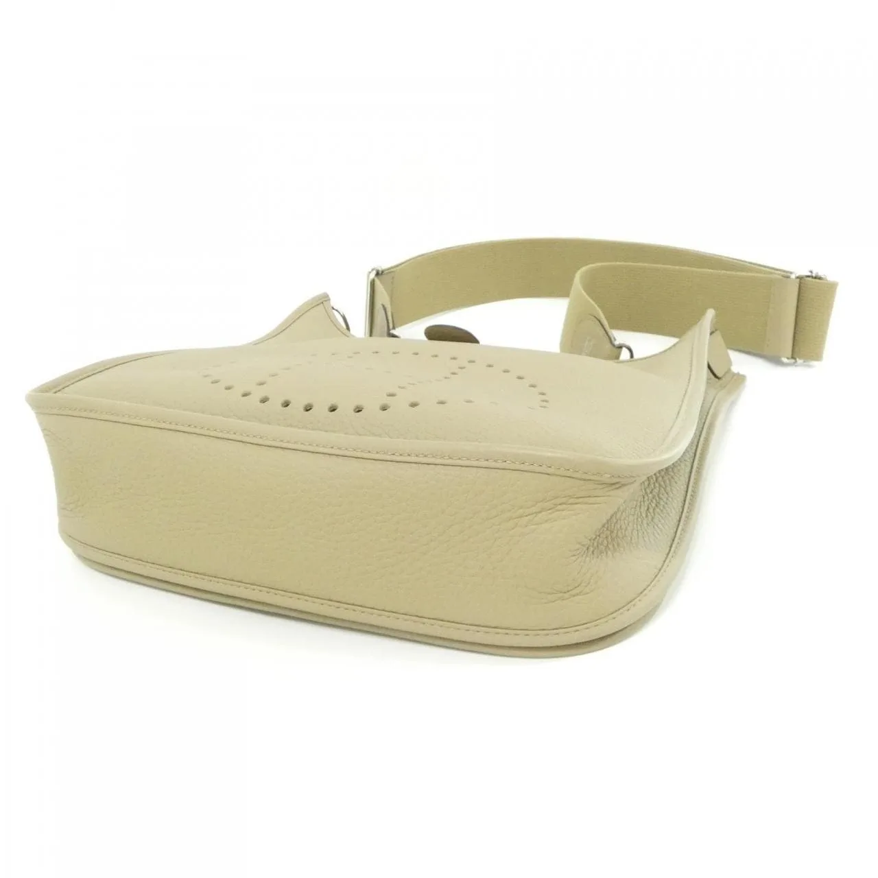 HERMES Evelyne 056277CK Shoulder Clemence Beige Clemence Leather Rank A - Thumbnail 3
