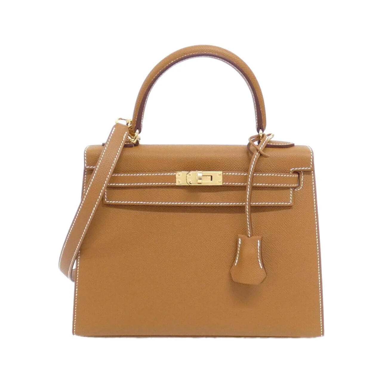 HERMES Kelly 038416CC Handbag Epsom Gold