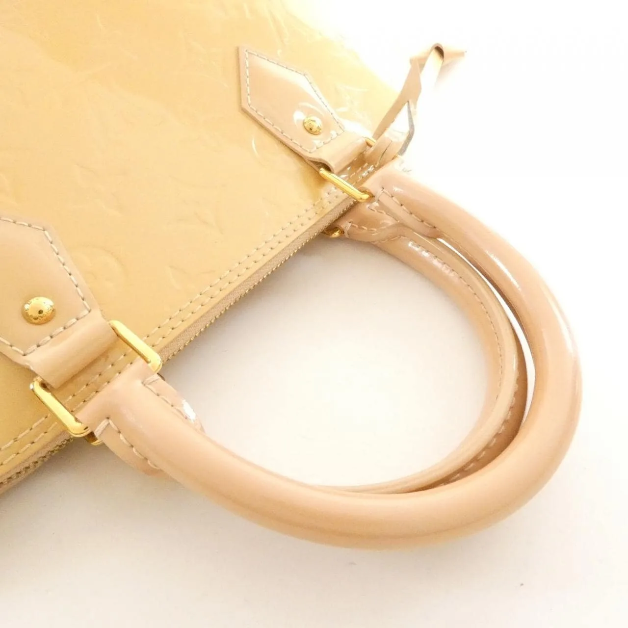 LOUIS VUITTON Alma M90170 Handbag Vernis Black Vernis Rank A - Thumbnail 5