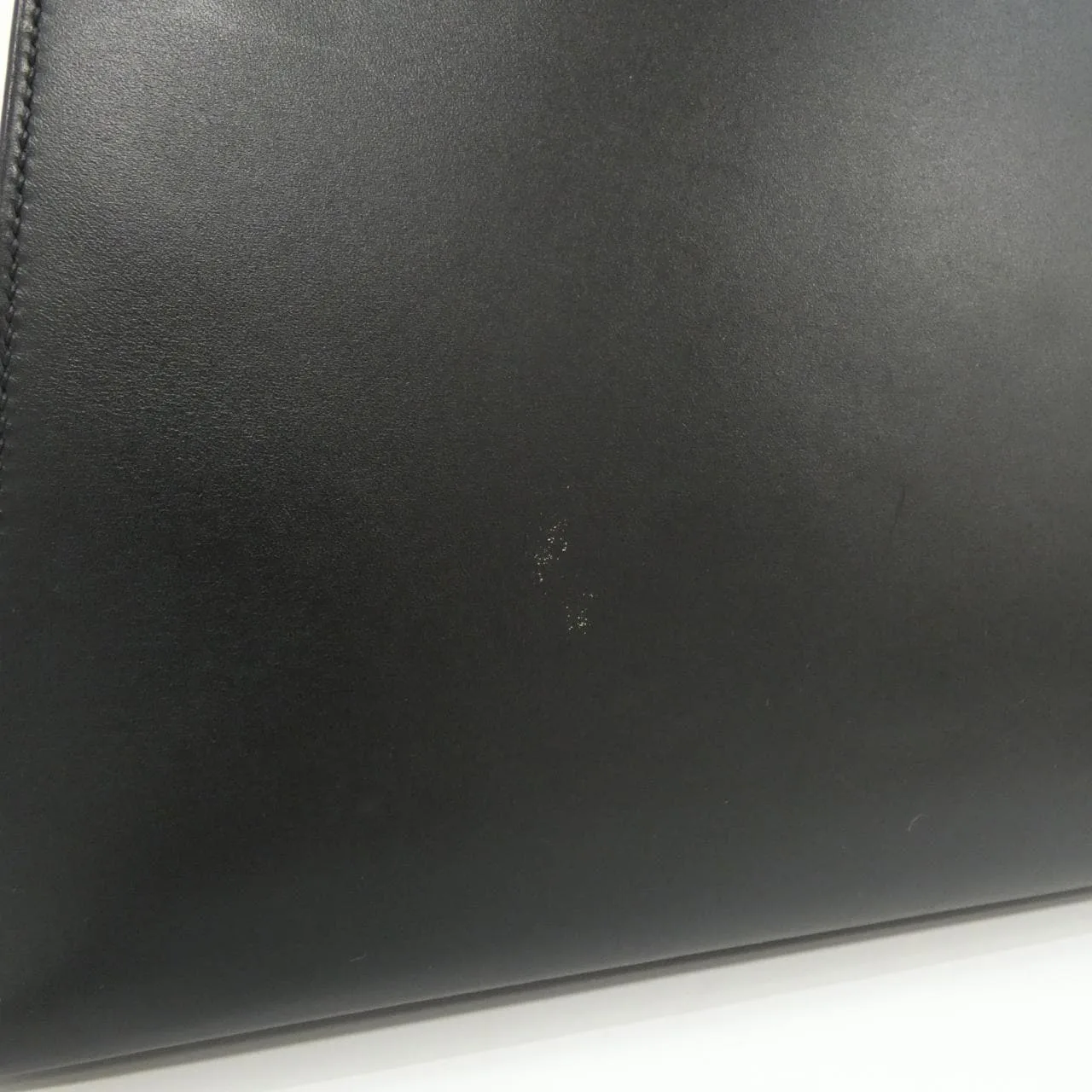 HERMES Kelly 020069CK Handbag Box Calf Black Box Calf Leather Rank A - Thumbnail 5