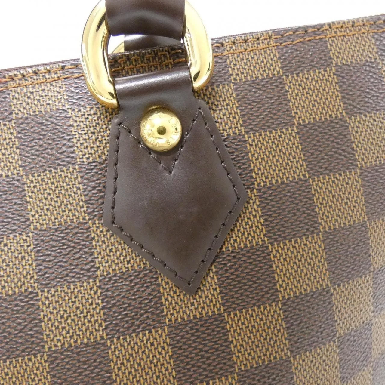 LOUIS VUITTON N51183 Handbag Damier 黑色 Damier 中古品A - 縮圖 4