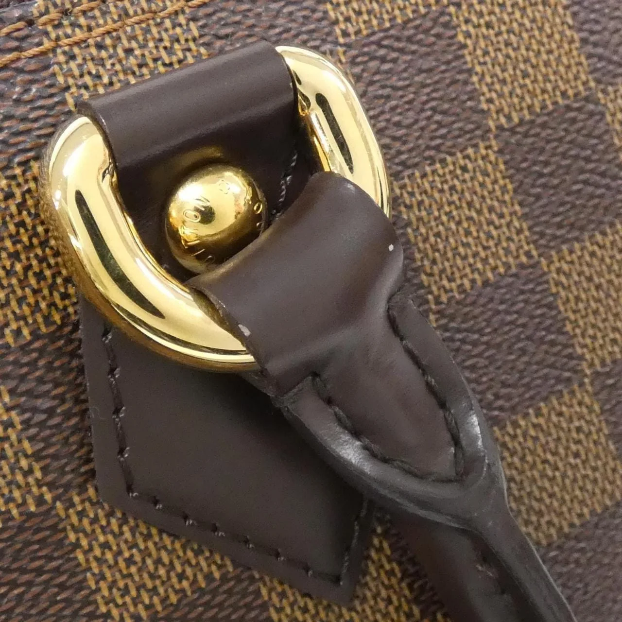 LOUIS VUITTON N51183 Handbag Damier 黑色 Damier 中古品A - 縮圖 5