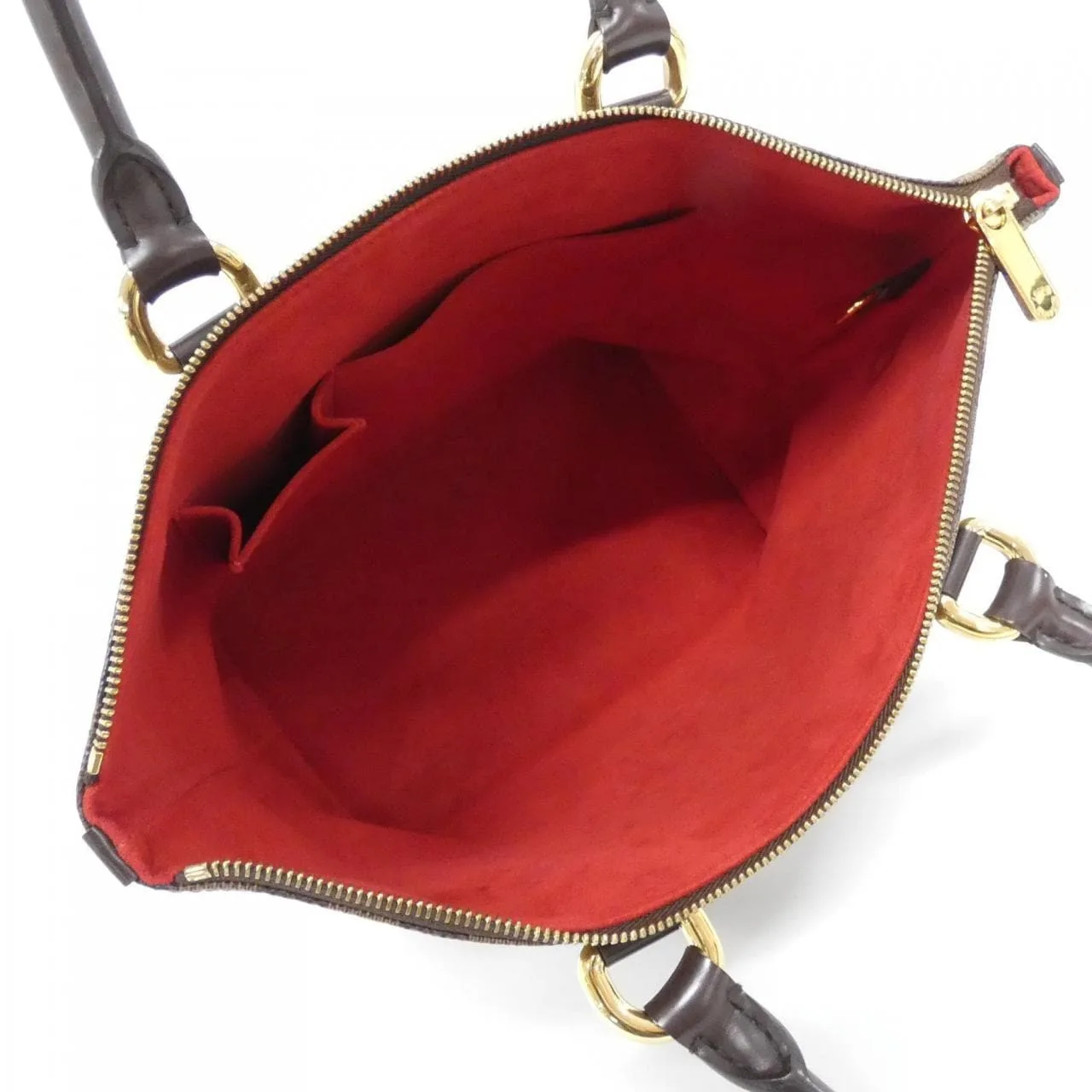 LOUIS VUITTON N51183 Handbag Damier 黑色 Damier 中古品A - 縮圖 7