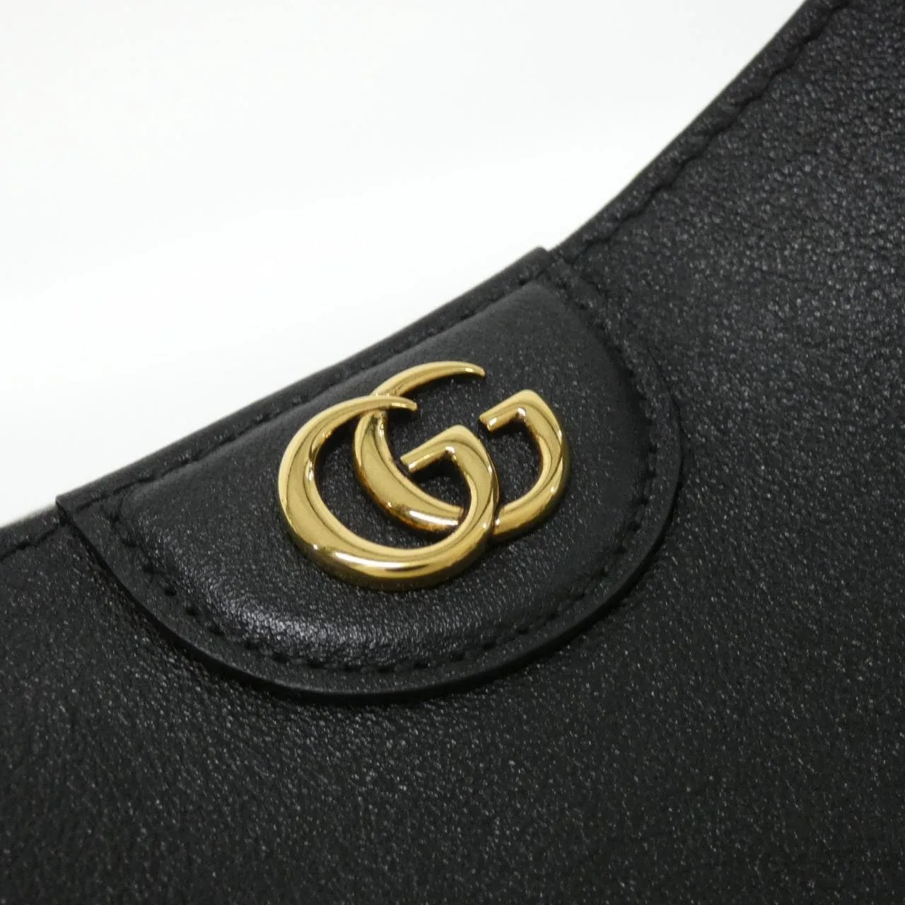 GUCCI 746124 UAAAY Shoulder Leather 黑色 皮革 中古品A - 縮圖 4