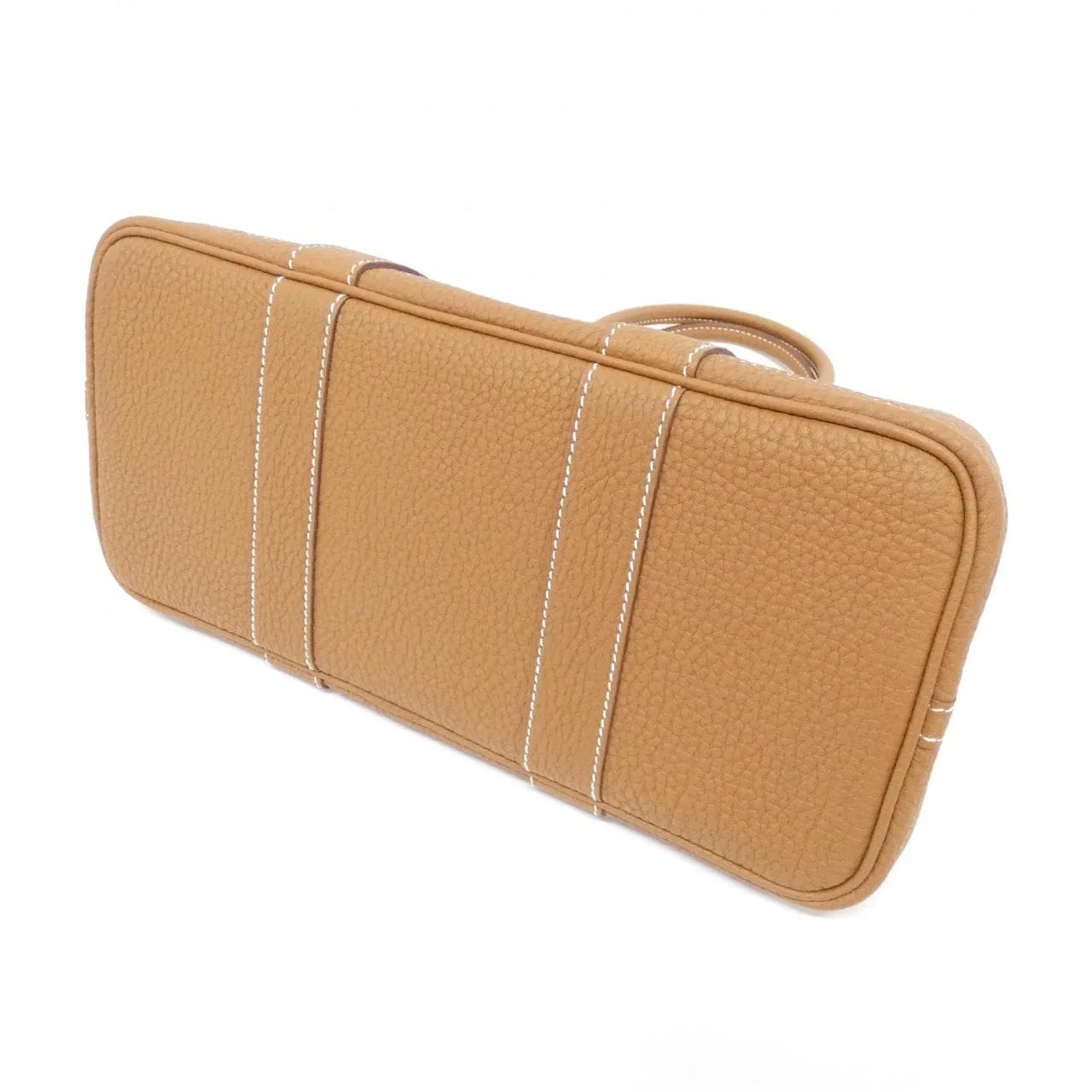 HERMES Garden Party 051568CK Tote Gold Rank A - Thumbnail 2