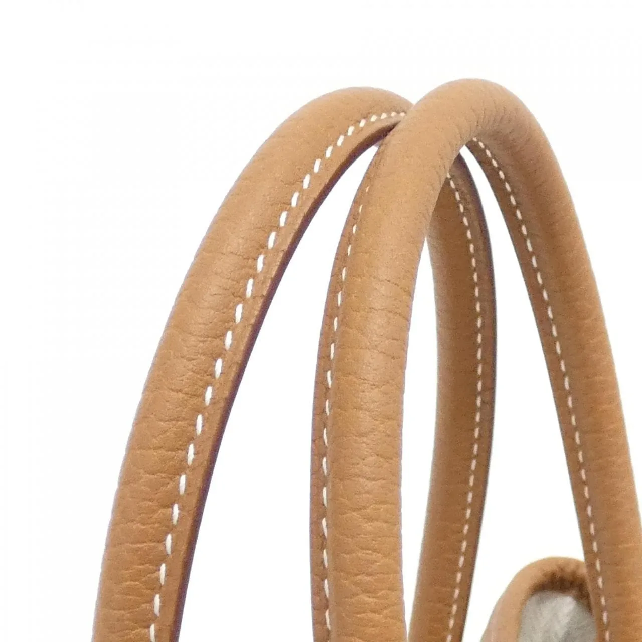 HERMES Garden Party 051568CK Tote Gold Rank A - Thumbnail 4