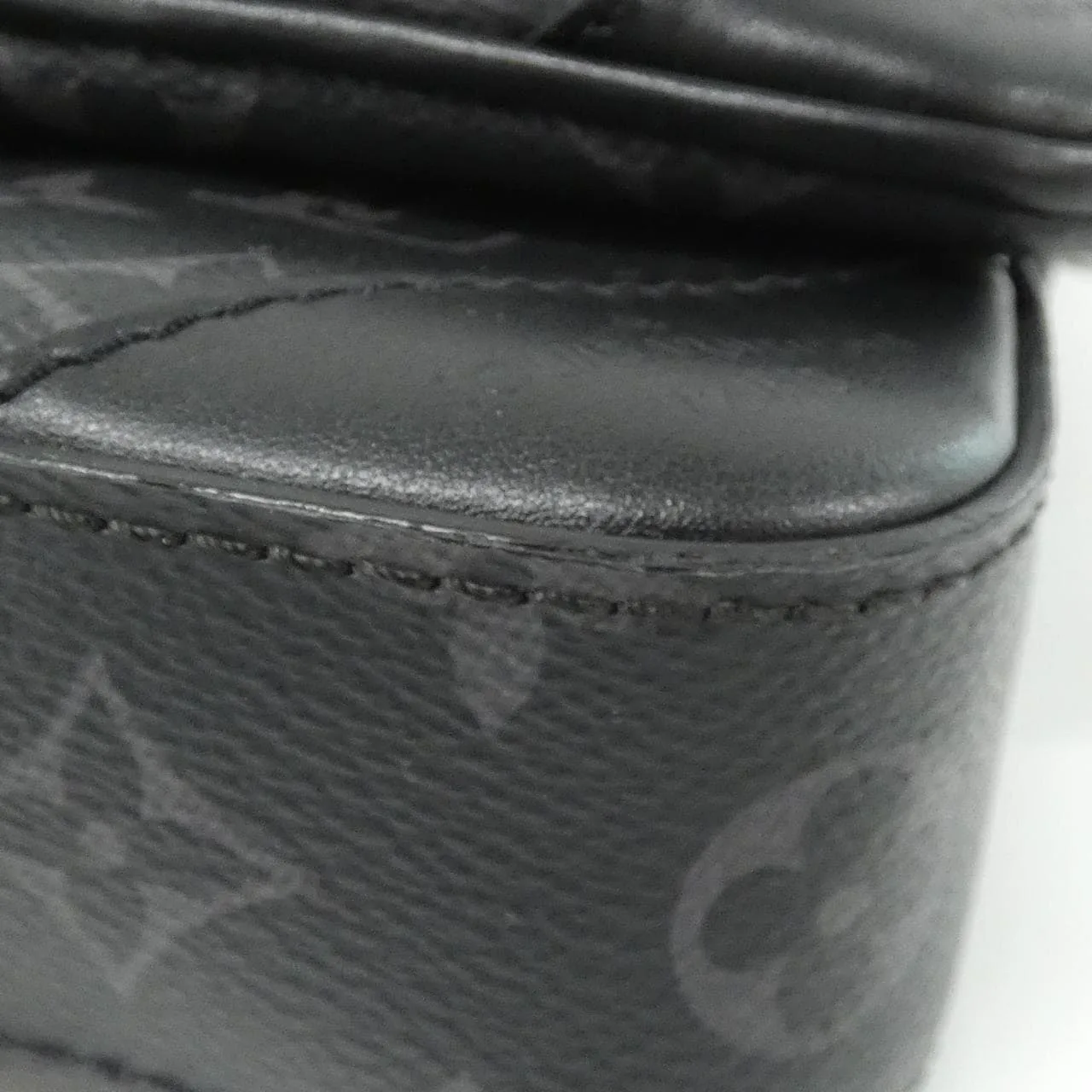 LOUIS VUITTON Eclipse M69443 Shoulder Monogram 黑色 Monogram 中古品A - 縮圖 3