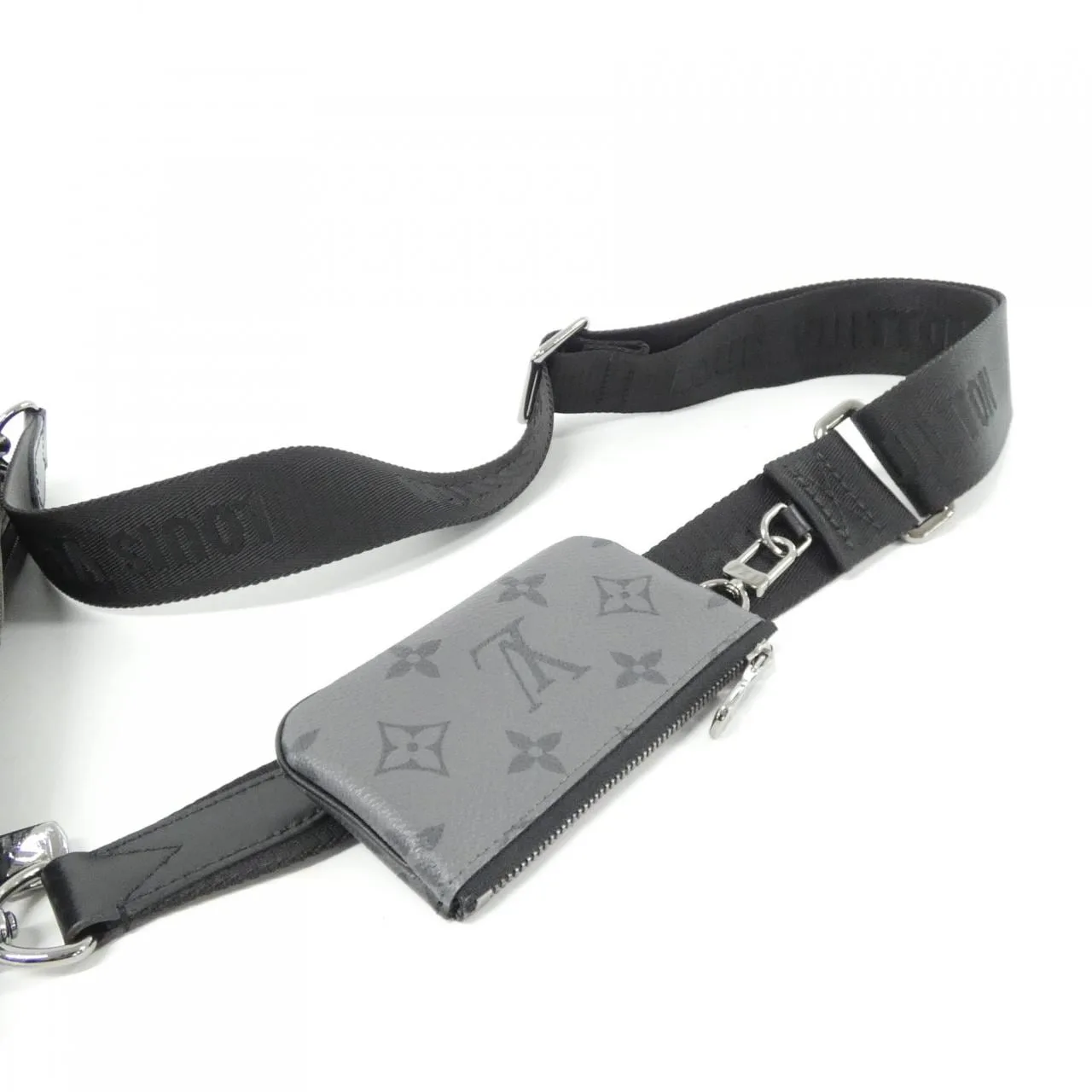 LOUIS VUITTON Eclipse M69443 Shoulder Monogram 黑色 Monogram 中古品A - 縮圖 5