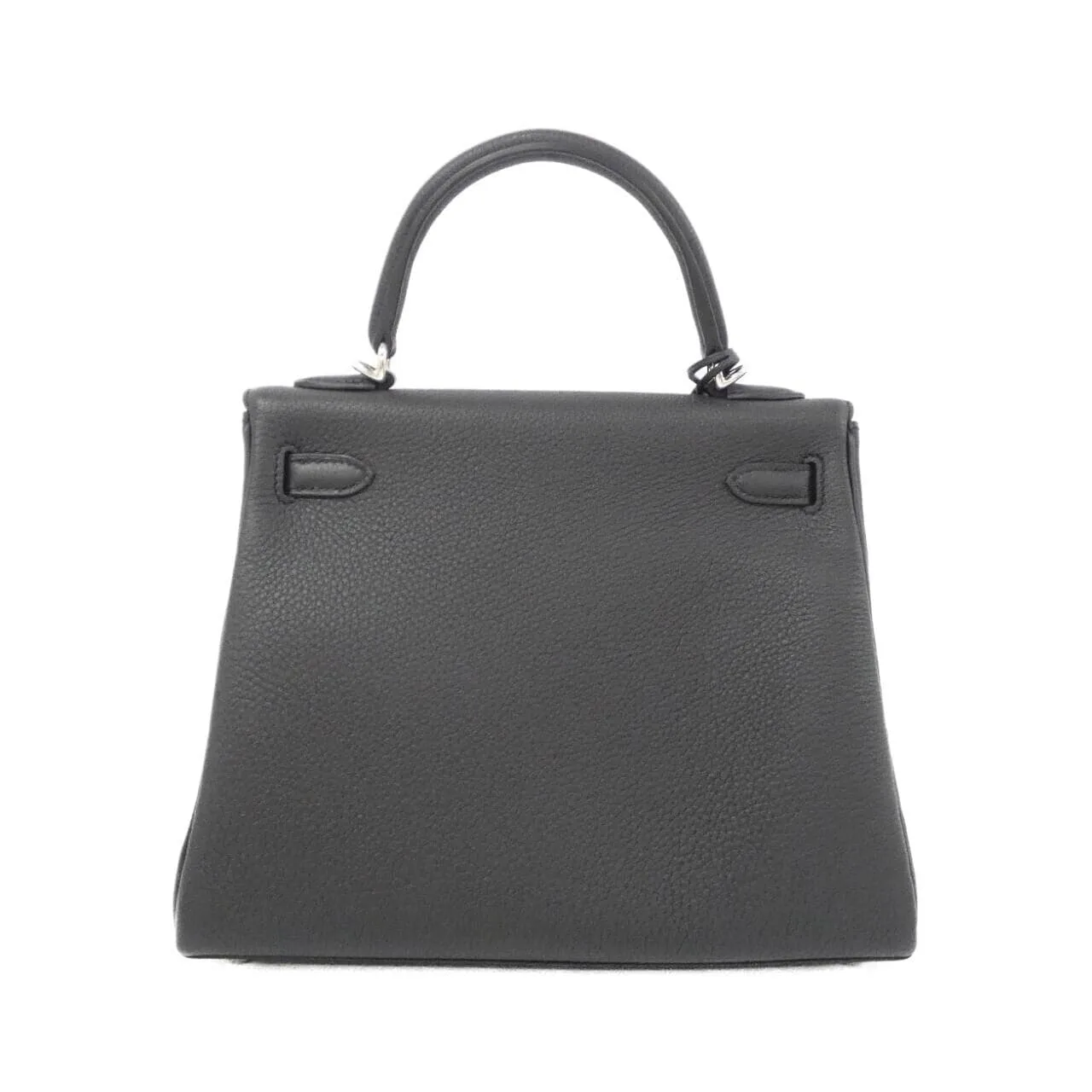 HERMES Kelly 044624CK Handbag Togo Black Togo Leather Unused - Thumbnail 2