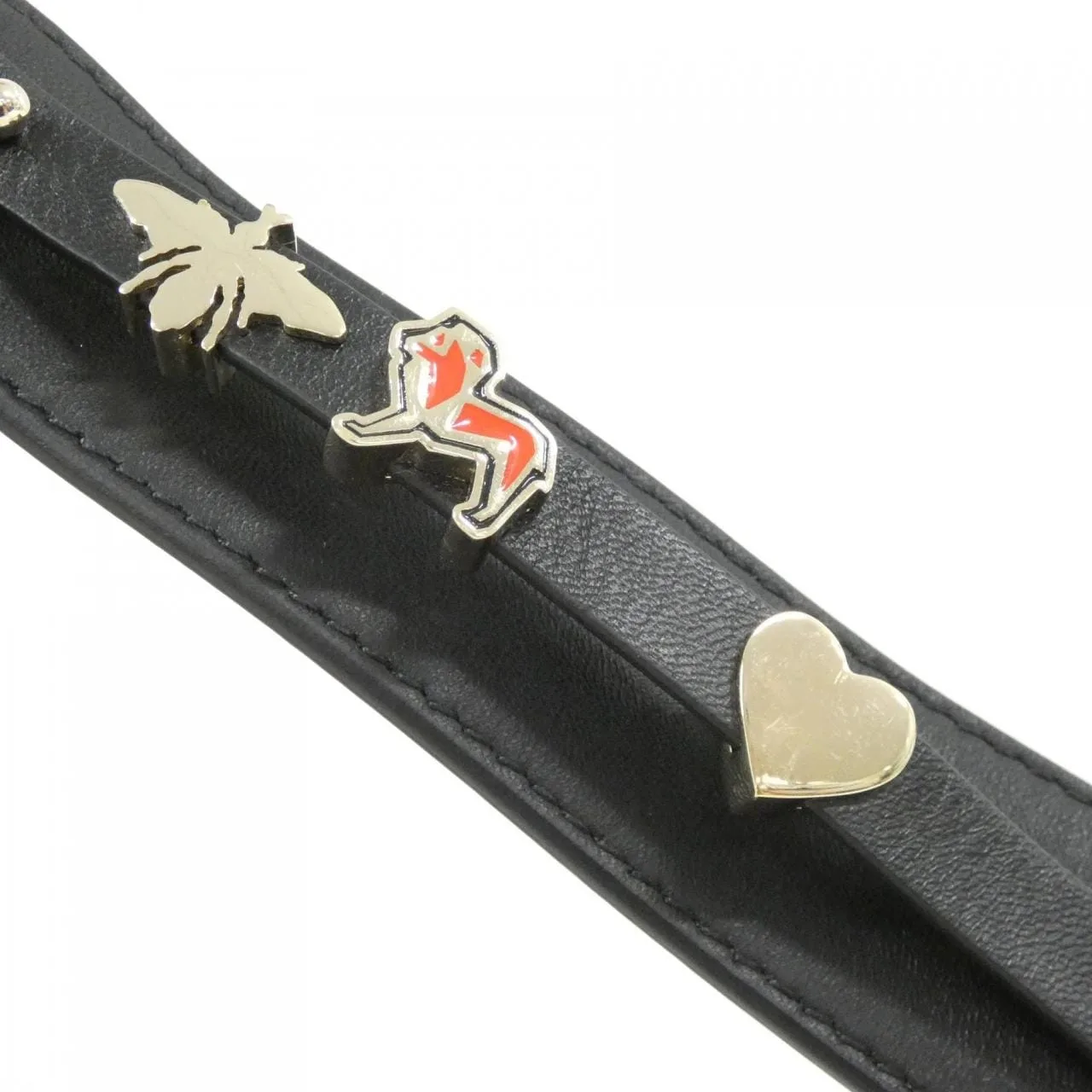 DIOR Lady Dior M0538OCAL Handbag Lambskin 黑色 羊皮 中古品A - 縮圖 8