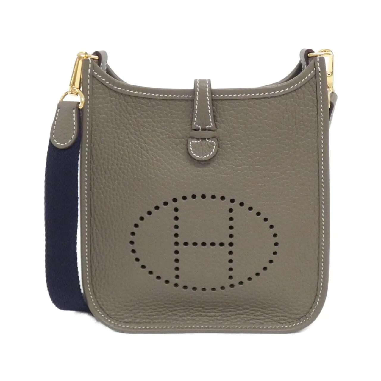 HERMES Evelyne 069426CC Shoulder Clemence Etoupe