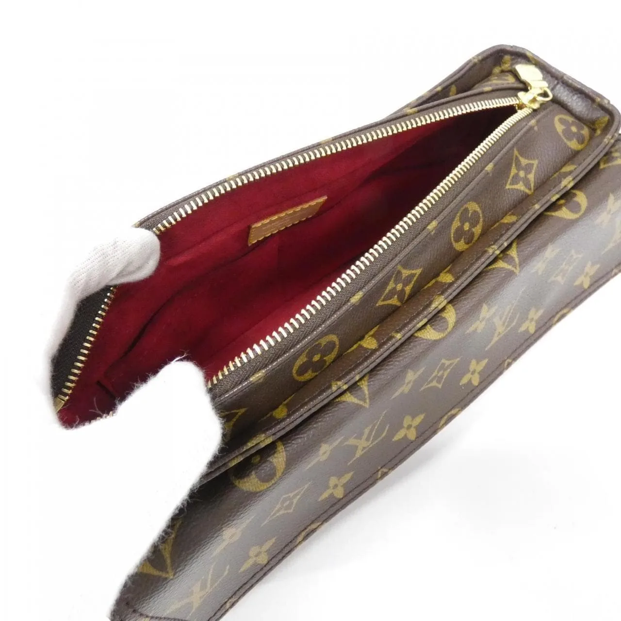 LOUIS VUITTON Viva Cité M51164 Shoulder Monogram 黑色 Monogram 中古品A - 縮圖 5