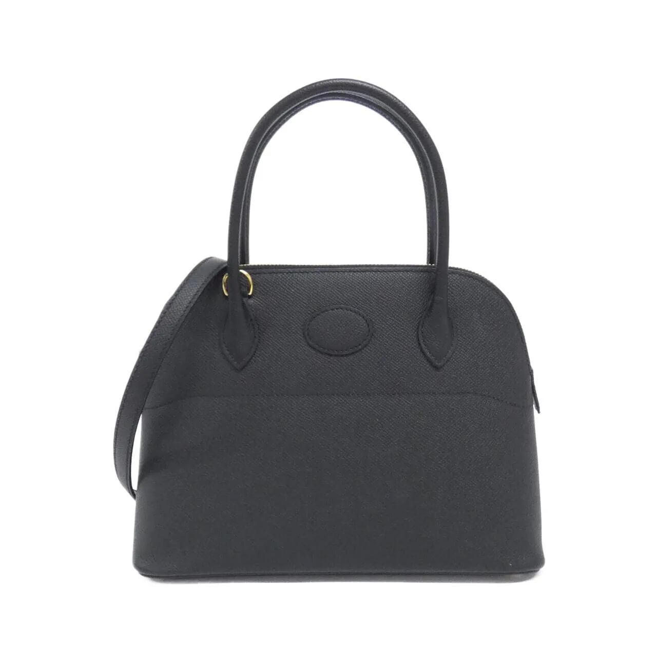 HERMES Bolide 049431CC Handbag Epsom Black