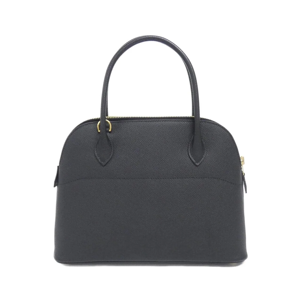 HERMES Bolide 049431CC Handbag Epsom Black Epsom Leather Rank A - Thumbnail 2