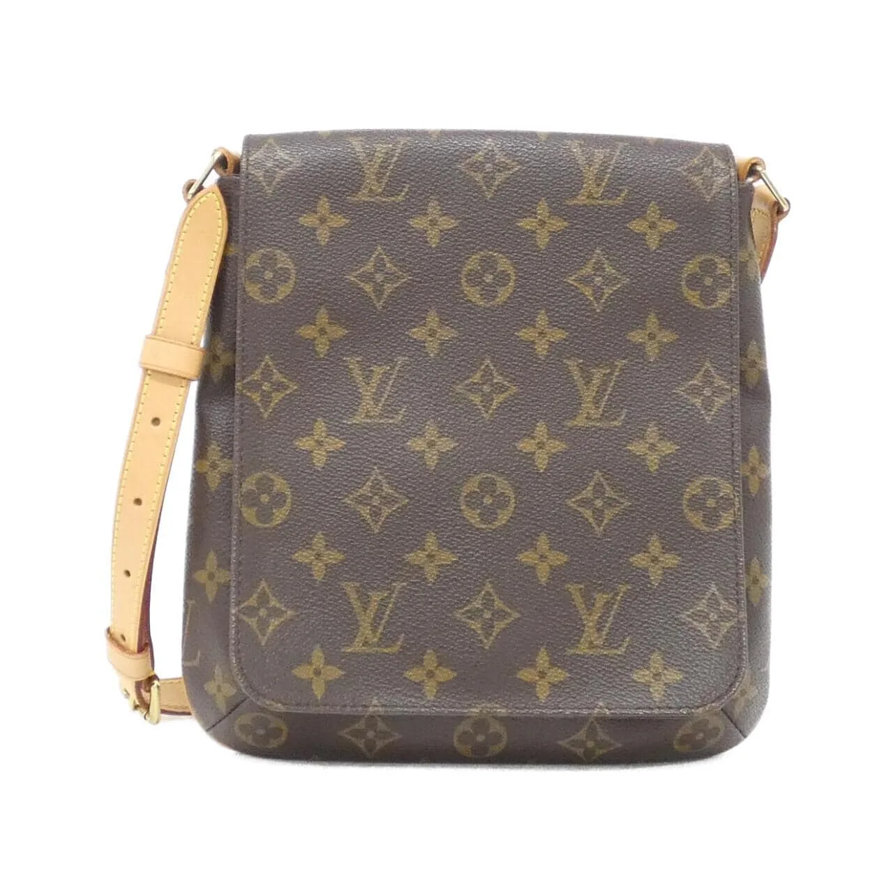 LOUIS VUITTON Musette M51258 Shoulder Monogram Black