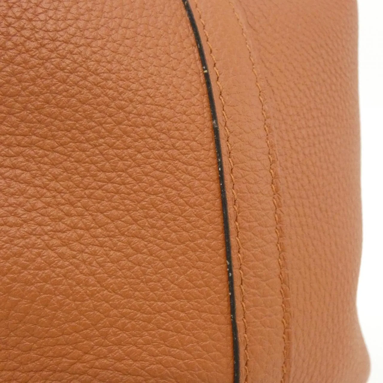 HERMES Picotin 056289CK Handbag Clemence 黑色 Clemence 皮 中古品A - 縮圖 4