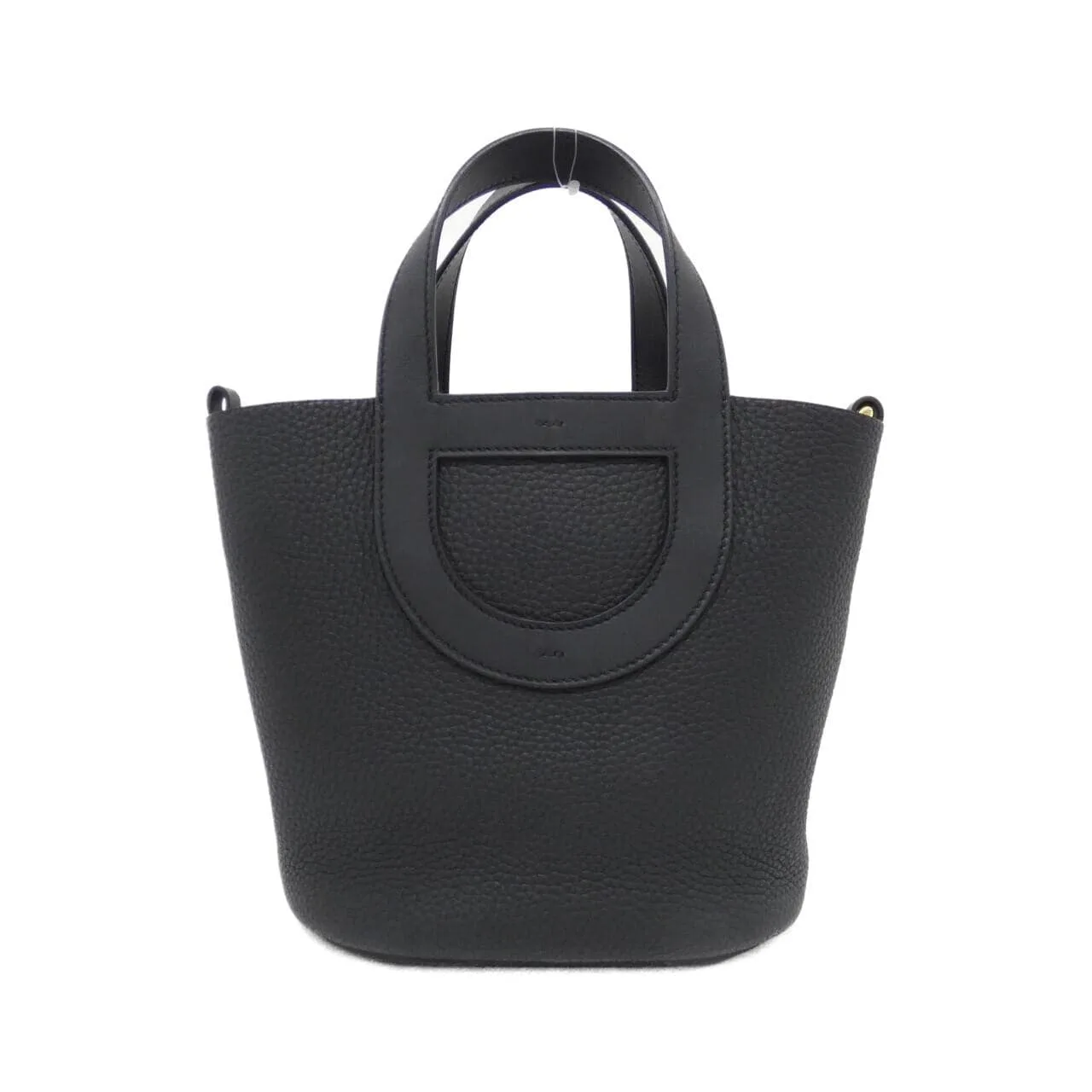 HERMES 084274CC Handbag Clemence Black